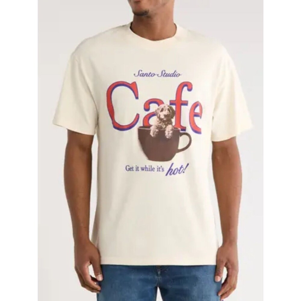 Santo Studio Size S Crewneck Tee NWT